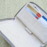 Snakeskin Zippy Wallet. Le..